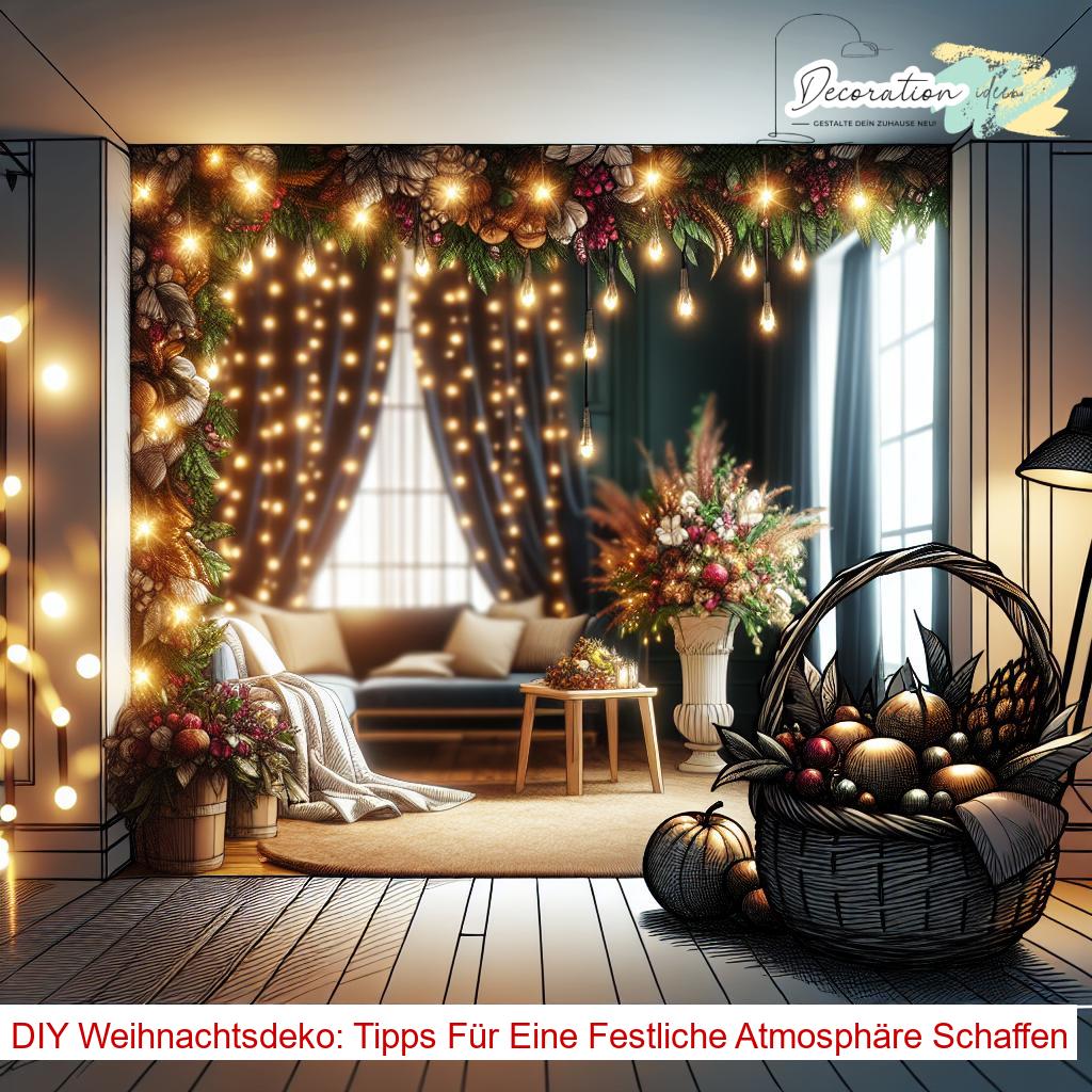 DIY Weihnachtsdeko: Tipps Für Eine Festliche Atmosphäre Schaffen