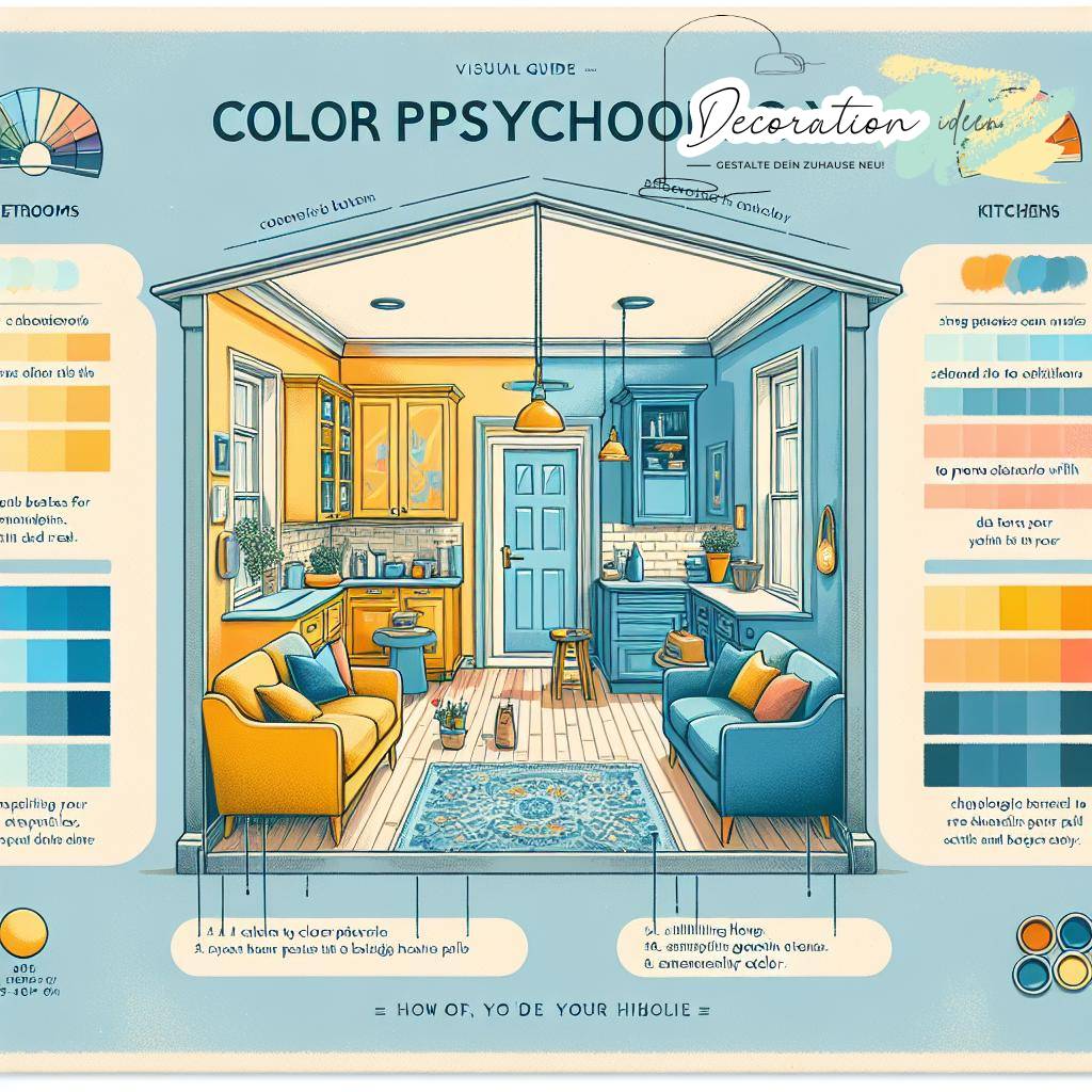Wie Farbpsychologie: Eine Farbpalette Für Verschiedene Räume Wählen