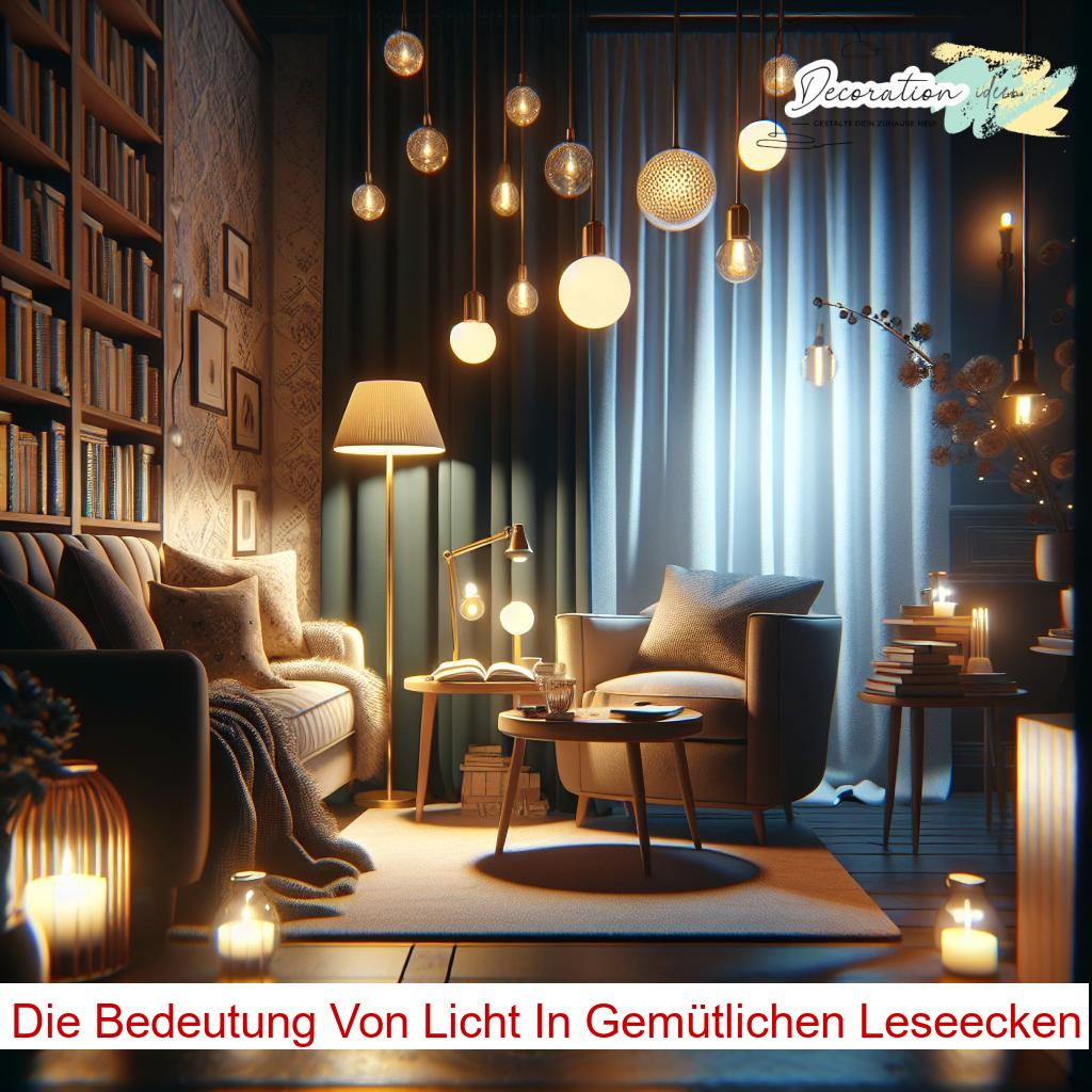 Die Bedeutung Von Licht In Gemütlichen Leseecken