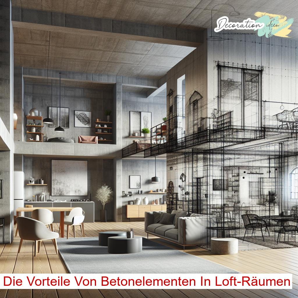 Die Vorteile Von Betonelementen In Loft-Räumen