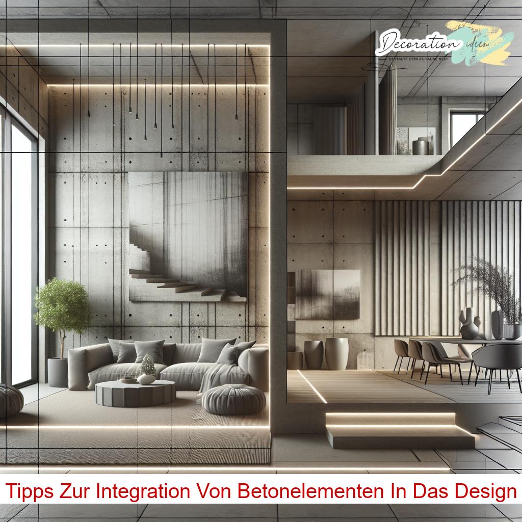 Tipps Zur Integration Von Betonelementen In Das Design